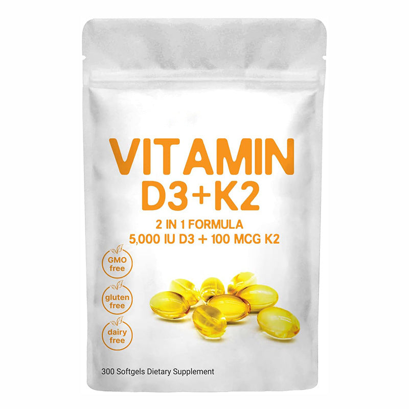 OEM Micro Ingredients Vitamin D3+K2 | 2 in 1 Vitamins D & K Complex